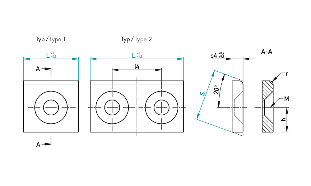 263030 Trykplader til nakkeklodser type 263024 - Image 2