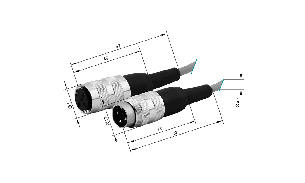 817628 NO-kabel til 807600, 807600-2, 807630 og 807635 - Billede 2
