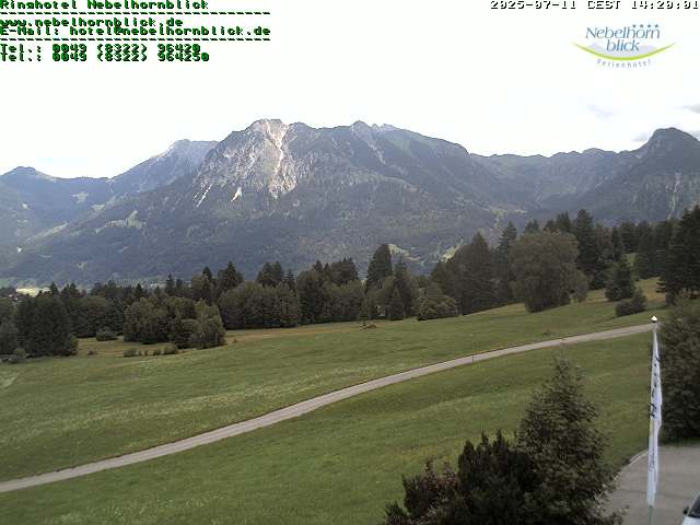 Webcam vom 11.07.2025 um 14:01 Uhr