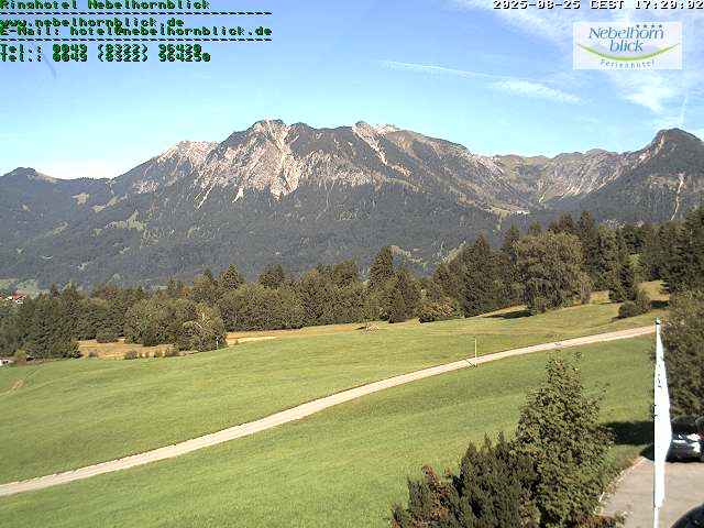 Webcam vom 25.08.2025 um 17:01 Uhr