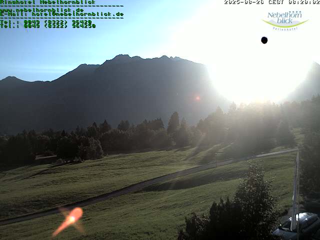 Webcam vom 26.08.2025 um 08:02 Uhr