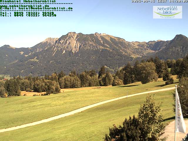 Webcam vom 15.09.2025 um 14:01 Uhr