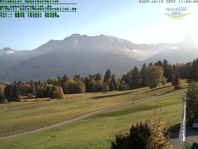Webcam vom 18.10.2025 um 11:02 Uhr