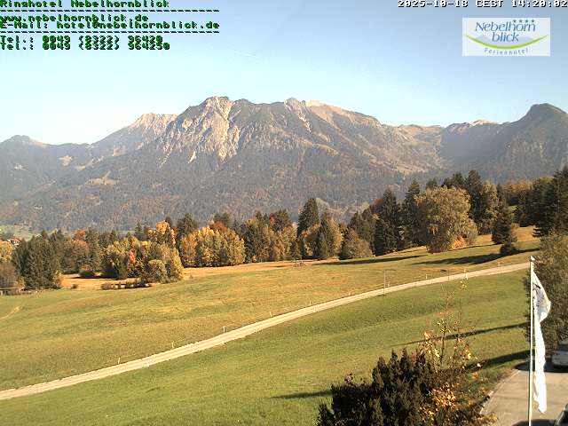 Webcam vom 18.10.2025 um 14:01 Uhr