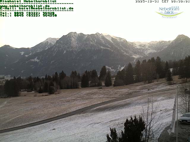 Webcam vom 31.12.2025 um 08:02 Uhr