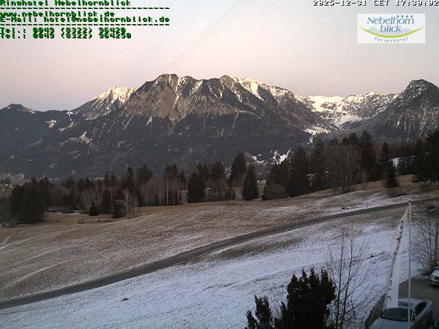 Webcam vom 31.12.2025 um 17:01 Uhr