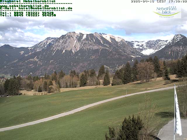 Webcam vom 16.04.2026 um 17:00 Uhr