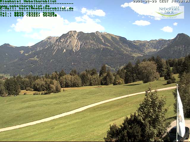 Webcam vom 29.08.2026 um 14:00 Uhr