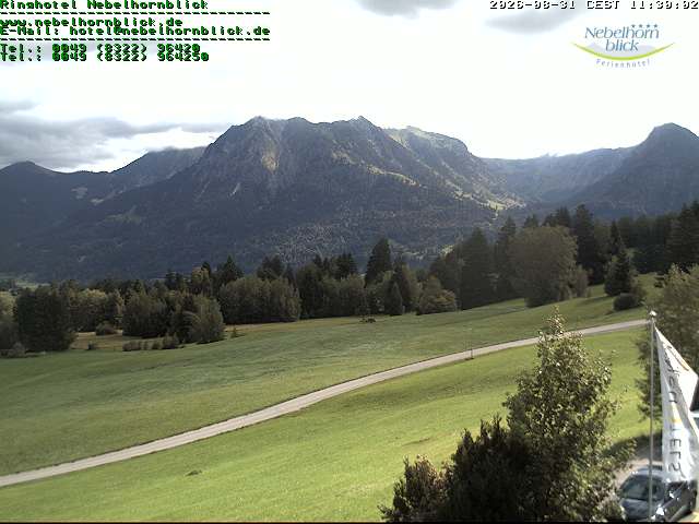 Webcam vom 31.08.2026 um 11:00 Uhr